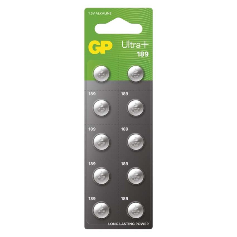 Alkalická knoflíková baterie GP 189F (LR54)