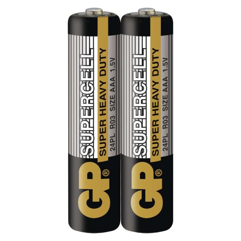Zinková baterie GP Supercell AAA (R03)