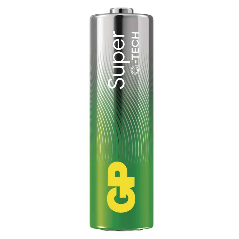 Alkalická batterie GP Super AA (LR6), 288 ks, display box