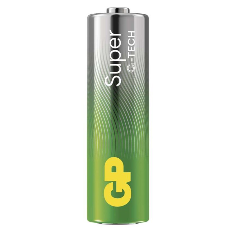 Alkalická baterie GP Super AA (LR6), 10 ks