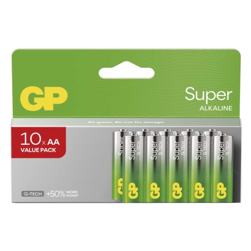 Alkalická baterie GP Super AA (LR6)