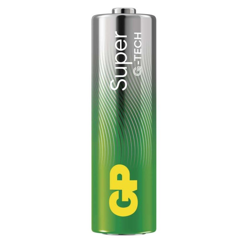 Alkalická baterie GP Super AA (LR6), 5 ks