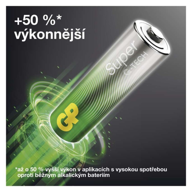 Alkalická baterie GP Super C (LR14)