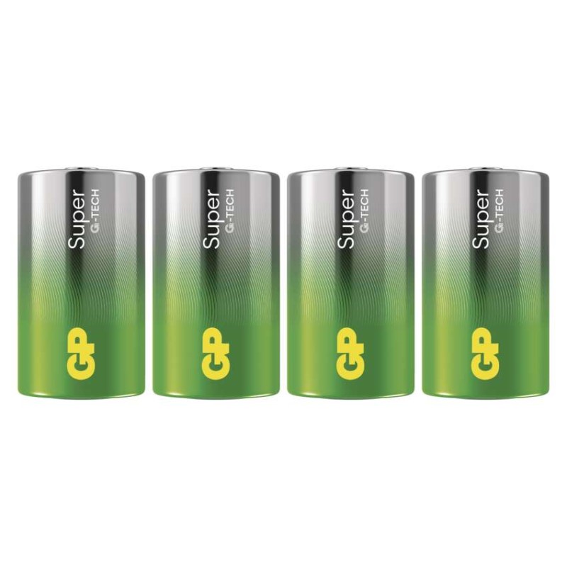 Alkalická baterie GP Super D (LR20)