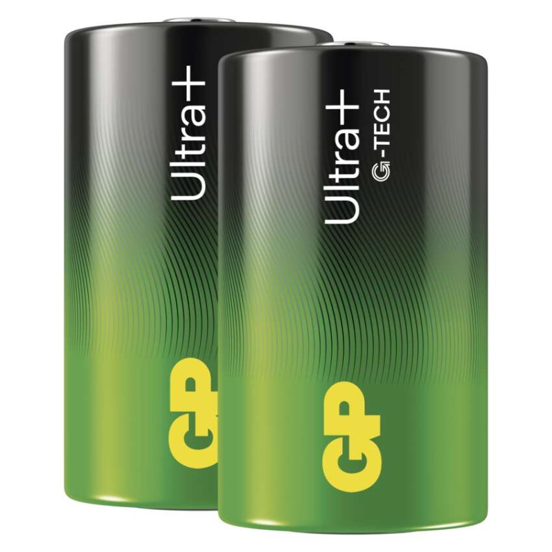 Alkalická baterie GP Ultra Plus D (LR20)