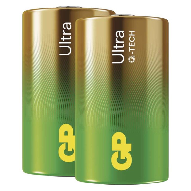 Alkalická baterie GP Ultra D (LR20)