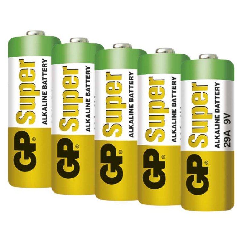 Alkalická speciální baterie GP 29A 1,5 V, 5 ks