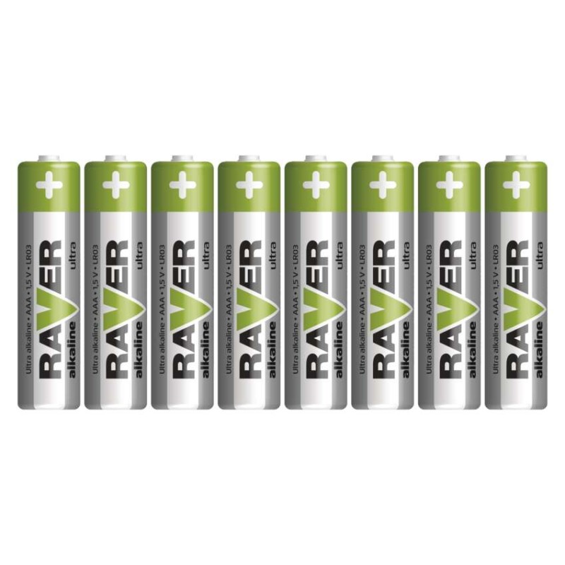 Alkalická baterie RAVER AAA (LR03)