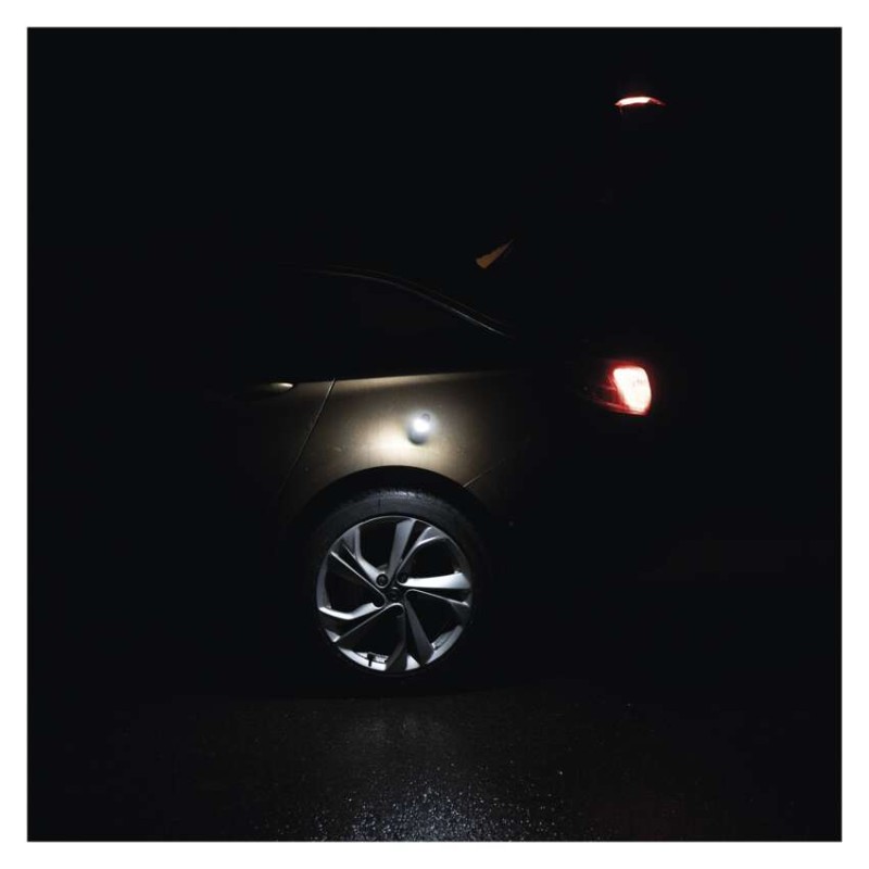 360° COB LED svítilna kovová, 270 lm, 2× AA
