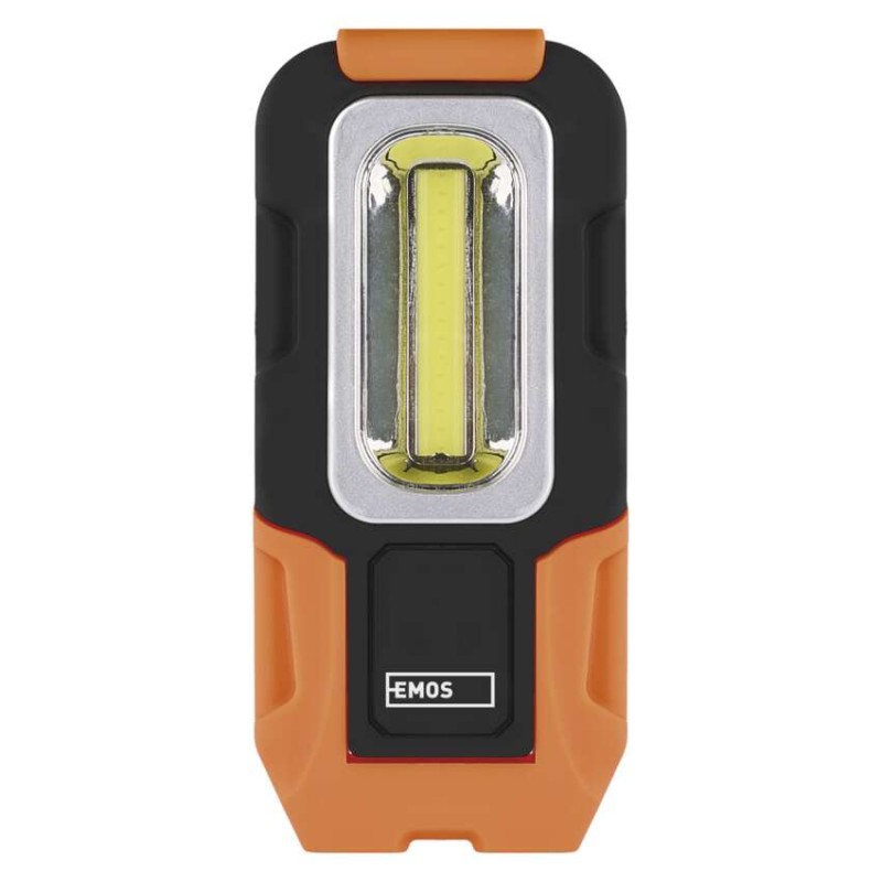 COB LED pracovní svítilna P3888, 180 lm, 3× AAA
