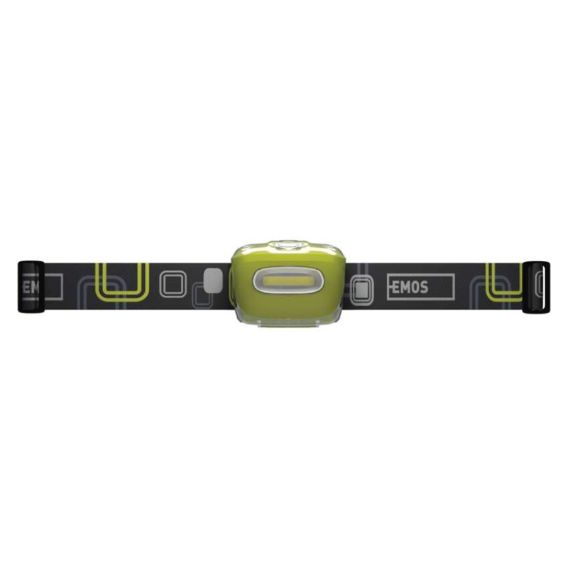 COB LED čelovka P3528, 150 lm, 20 m, 3× AAA