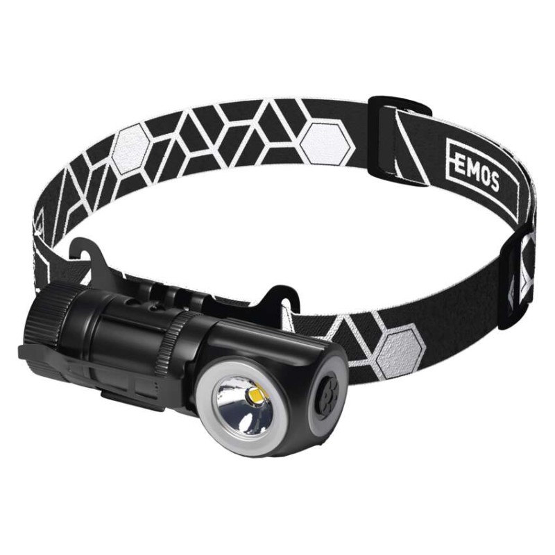 LED nabíjecí čelovka P3544, 500 lm, 120 m, Li-Ion 800 mAh