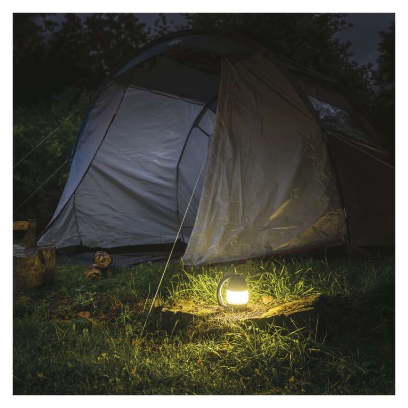 LED multifunkční kempingová svítilna P4008, 215 lm, 3× AA