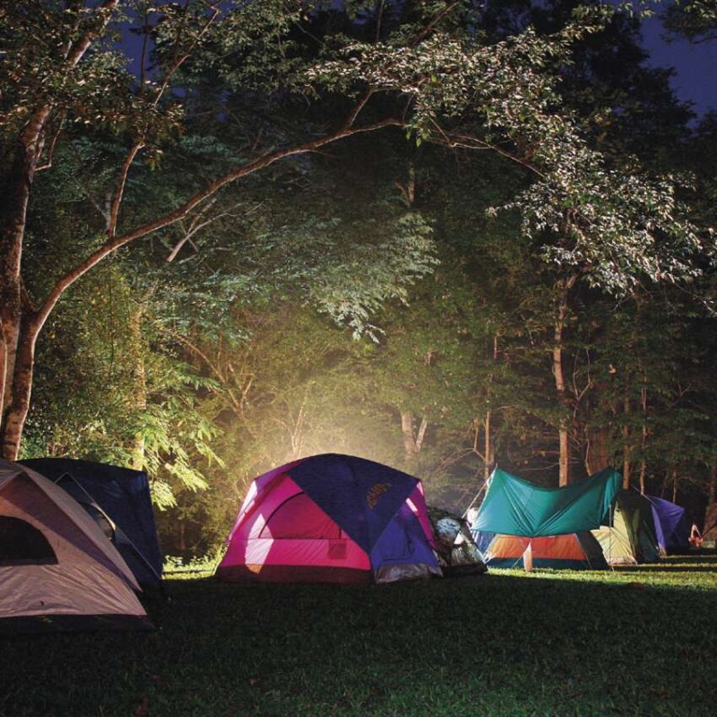 LED nabíjecí kempingová svítilna P2313, 350 lm
