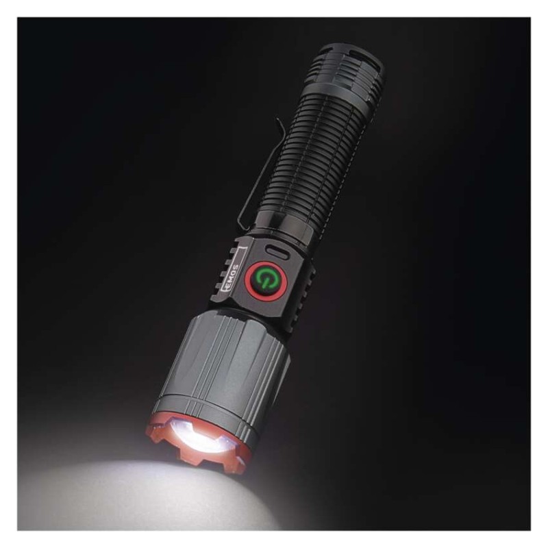 LED nabíjecí kovová svítilna 1200 lm, 2200 mAh