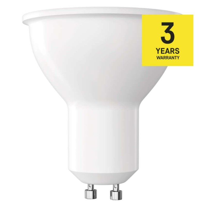 LED žárovka Classic MR16 bílá / GU10 / 5,8 W (75 W) / 565 lm / Studená bílá