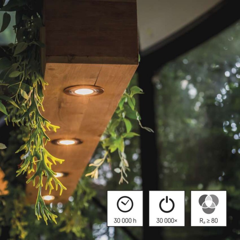 LED žárovka Classic MR16 / GU10 / 7 W (60 W) / 806 lm / teplá bílá
