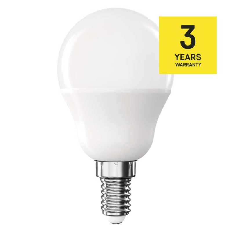 LED žárovka Classic Mini Globe / E14 / 2,5 W (32 W) / 350 lm / teplá bílá