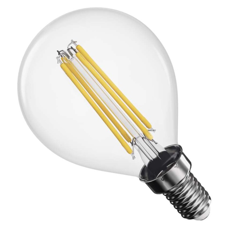 LED žárovka Filament Mini Globe / E14 / 1,8 W (25 W) / 250 lm / neutrální bílá