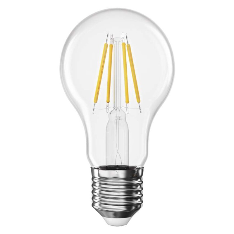 LED žárovka Filament A60 / E27 / 3,4 W (40 W) / 470 lm / neutrální bílá