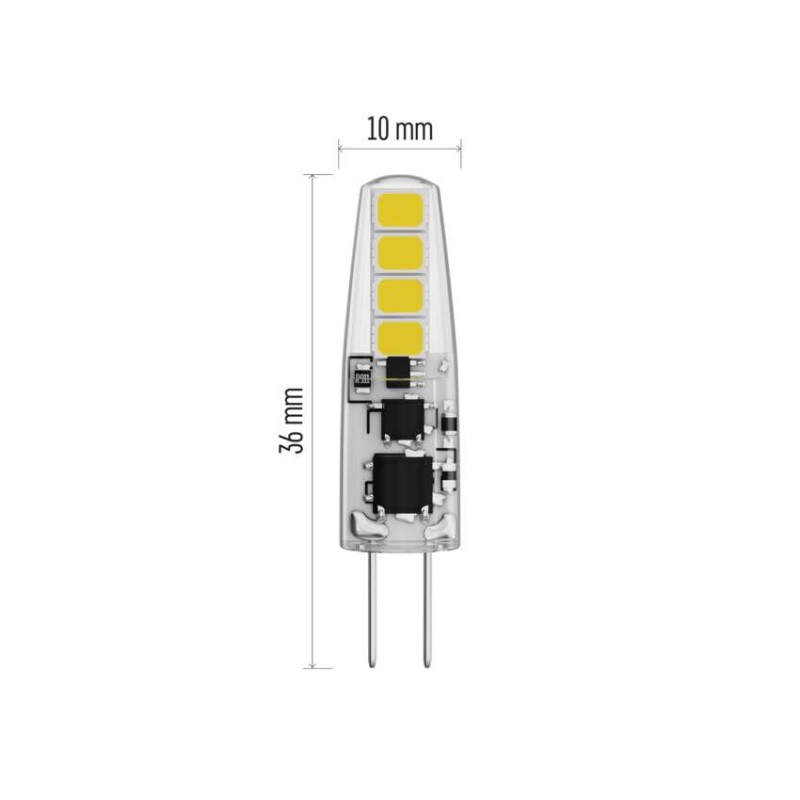 LED žárovka Classic JC 1,9W 12V G4 teplá bílá