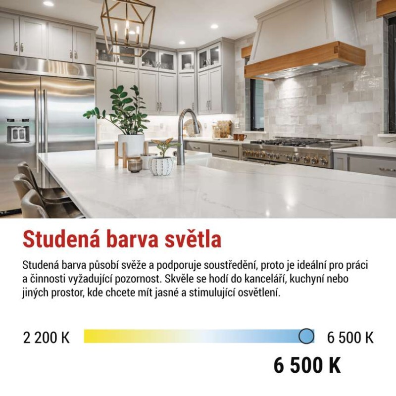 LED žárovka Classic JC / G9 / 4,2 W (40 W) / 470 lm / studená bílá / 2 ks