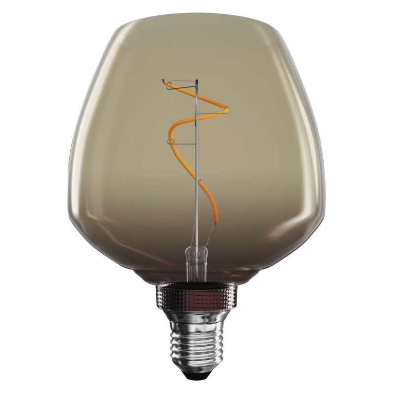 LED žárovka DECO S123 / E27 / 4 W (16 W) / 150 lm / flame
