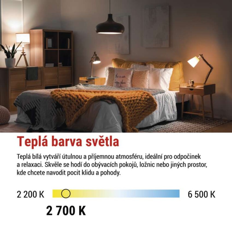 Halogenová žárovka JC 45W G9 teplá bílá
