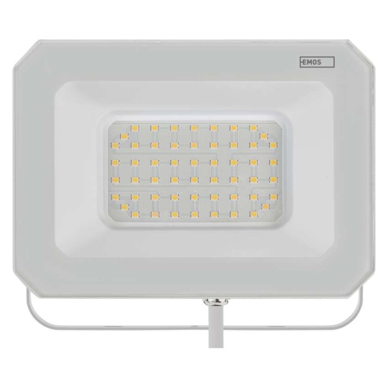 LED reflektor SIMPO 50W, bílý, IP65, 5000 lm, neutrální bílá