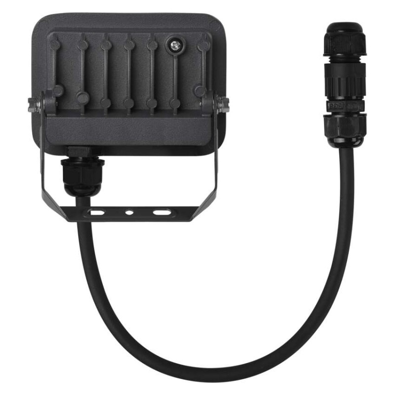 LED reflektor INOVO 10W, antracit, neutrální bílá