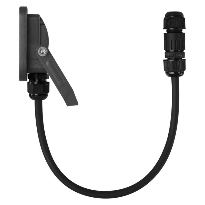 LED reflektor INOVO 10W, antracit, neutrální bílá