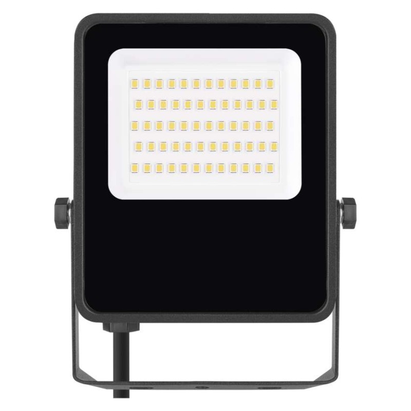 LED reflektor VISIO, 30 W, černý, neutrální bílá