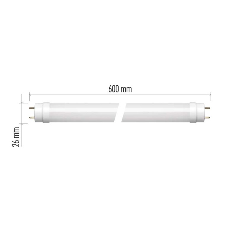 LED zářivka T8 9 W 60 cm studená bílá