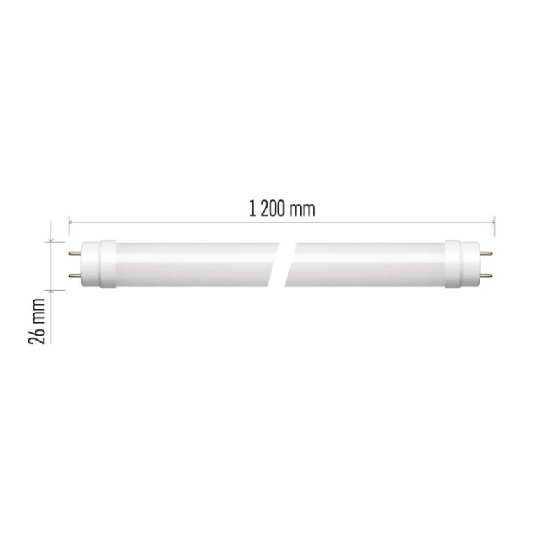 LED zářivka T8 18 W 120 cm neutrální bílá