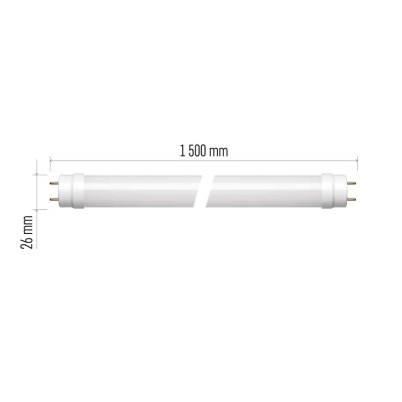 LED zářivka T8 24 W 150 cm studená bílá