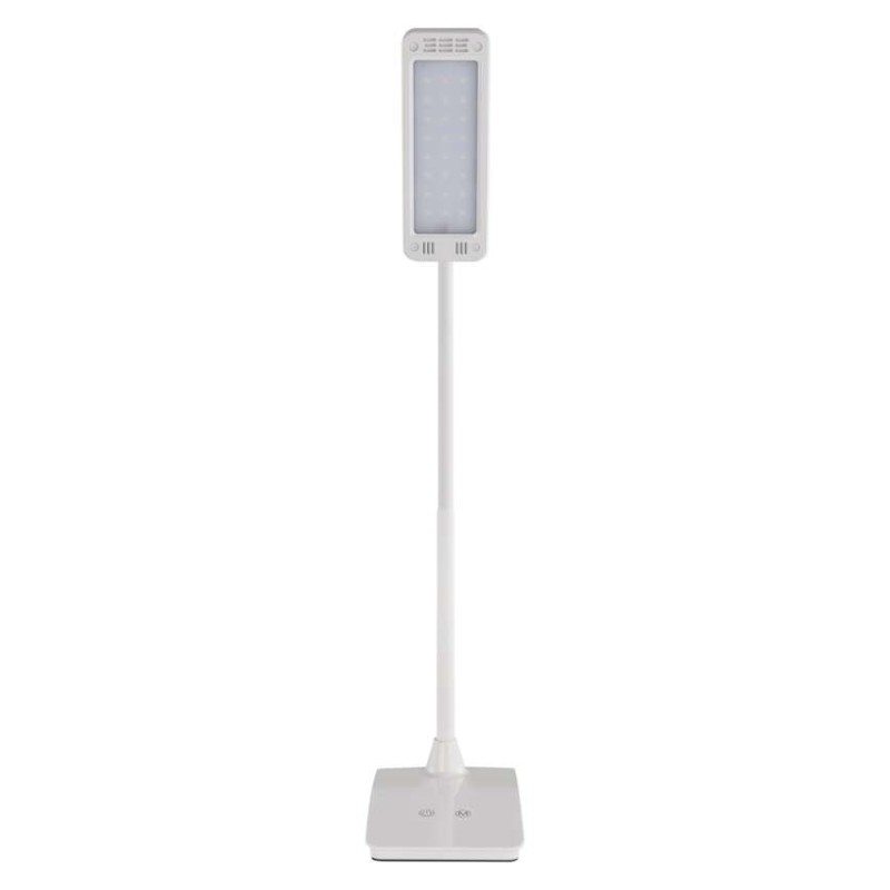 LED stolní lampa EDDY, bílá