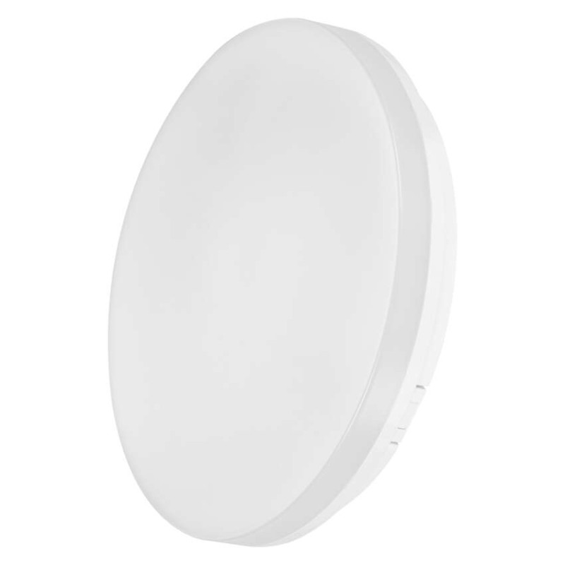LED přisazené svítidlo TORI, kruhové bílé 24W teplá b., IP54