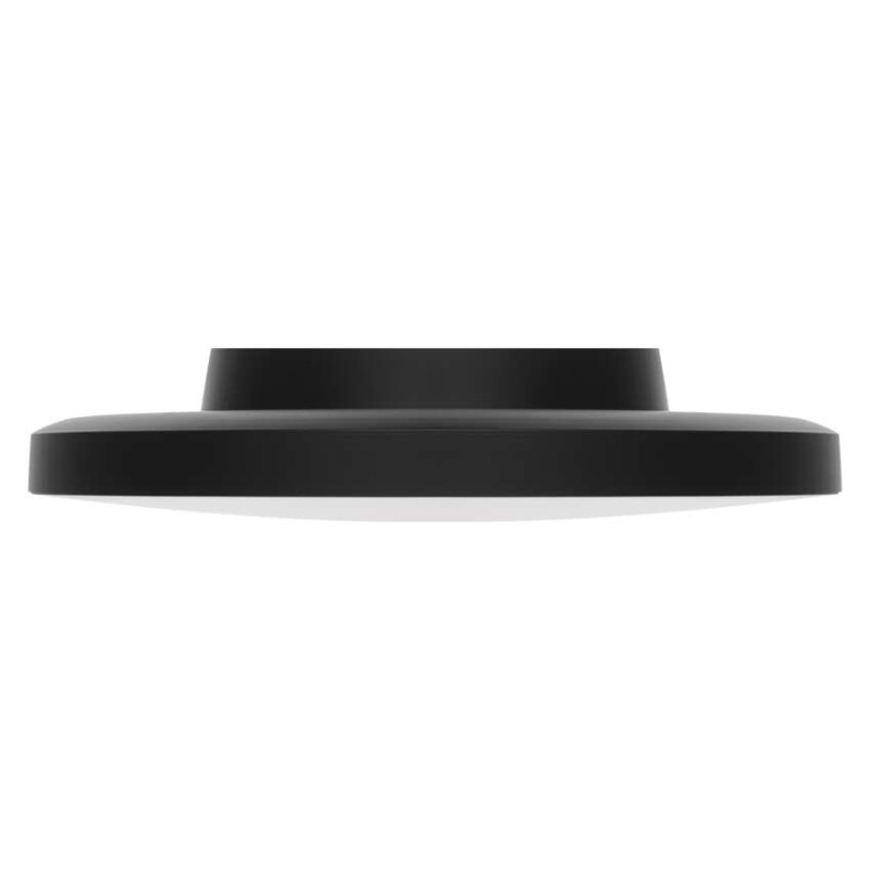 LED přisazené svítidlo DIONI kruhové, černé, 15W, se změnou CCT