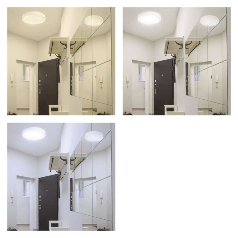 LED přisazené svítidlo ILVI, kruhové 30W, stmív. se změnou CCT