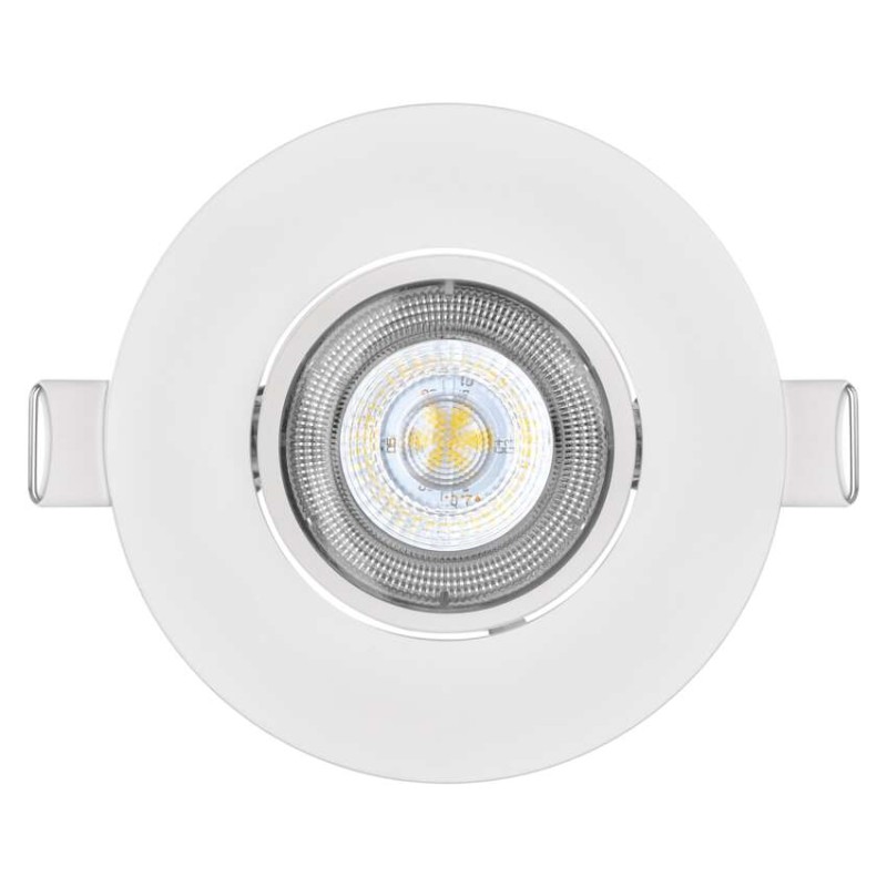 LED bodové svítidlo SIMMI bílé, kruh 5W neutrální bílá