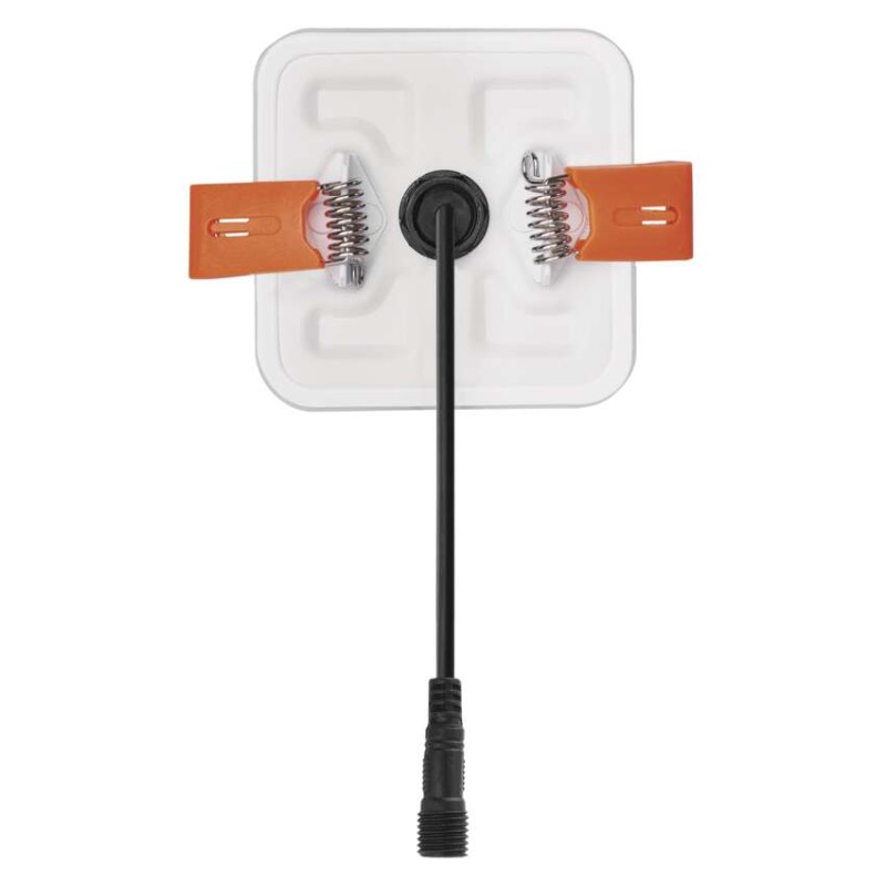 LED vestavné svítidlo VIXXO, čtvercové, bílé, 6W neutr. b., IP65