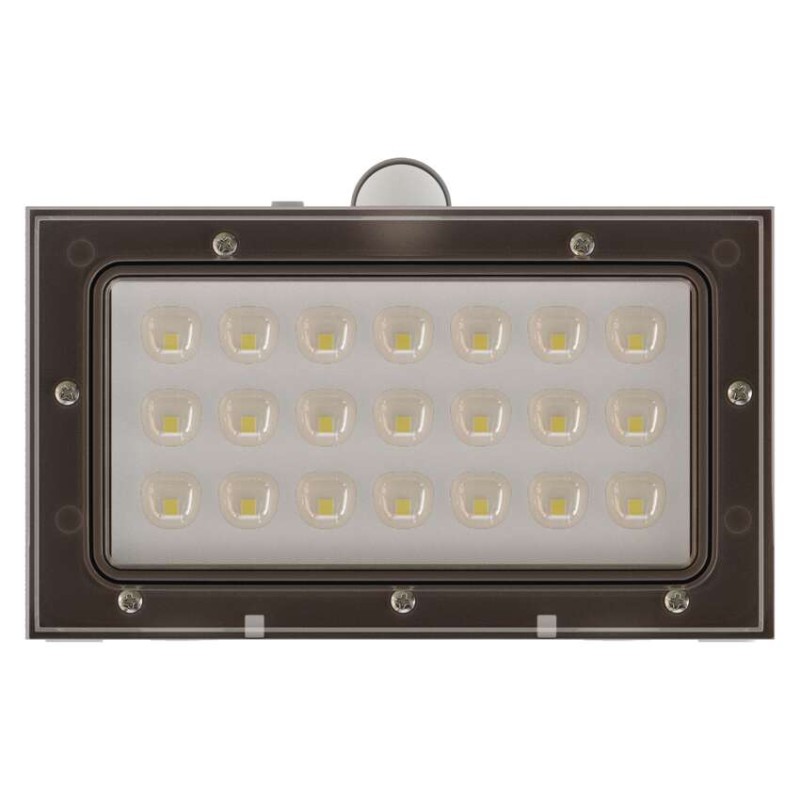 Solární LED svítidlo BRIXO s pohybovým čidlem, bílé, neutrální bílá