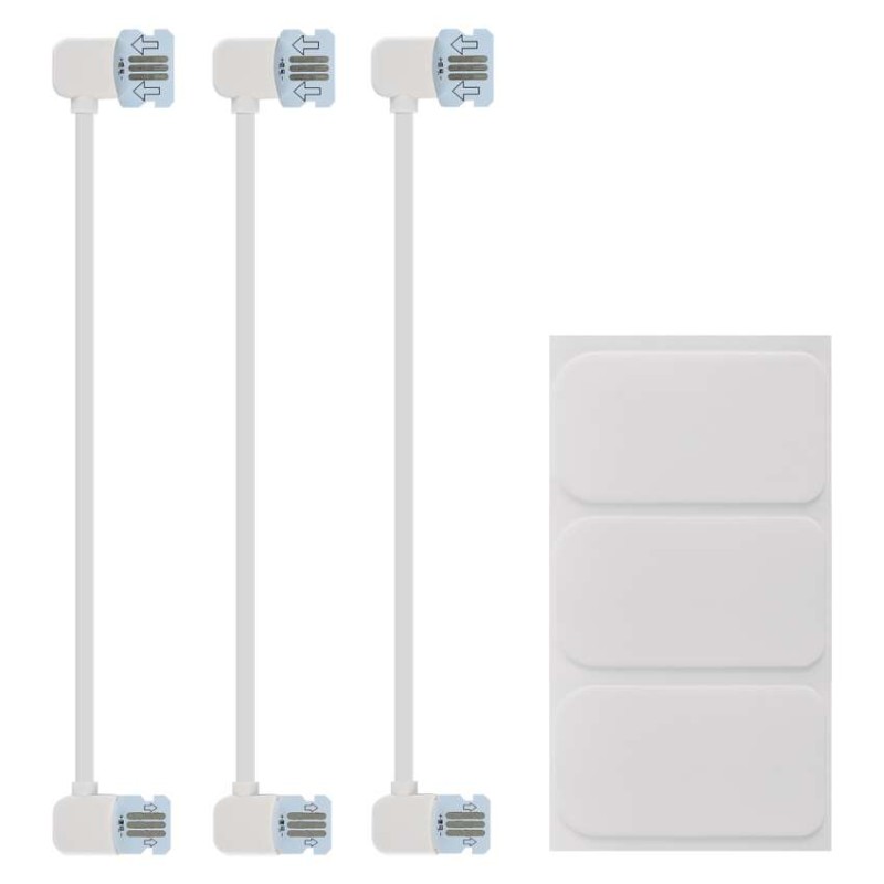 GoSmart LED svítidlo Hexagon, 3 díly, 5,4 W, RGB, stmívatelné, WiFi