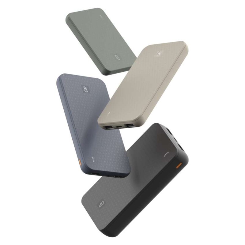 Powerbanka GP B+ Series, 5 000 mAh, 12 W, zelenošedá