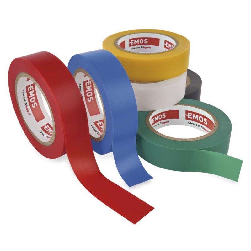 Izolační páska PVC 15mm / 8m barevný mix