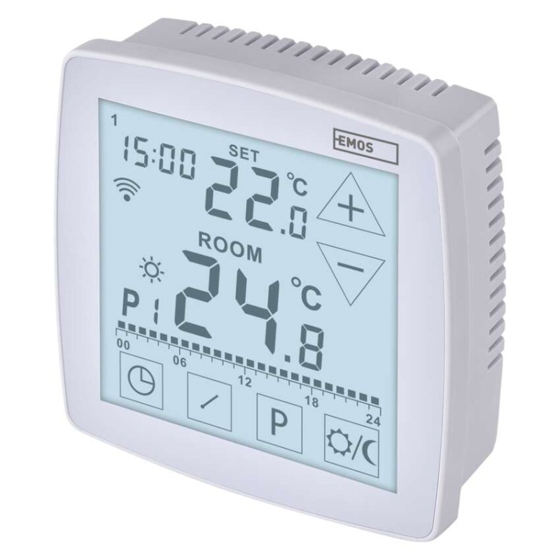 Pokojový programovatelný drátový WiFi GoSmart termostat P56S01
