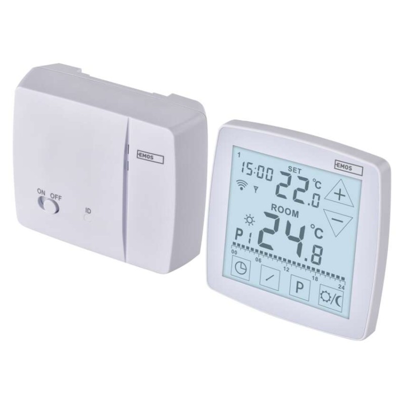 Pokojový programovatelný bezdrátový WiFi GoSmart termostat P56S11