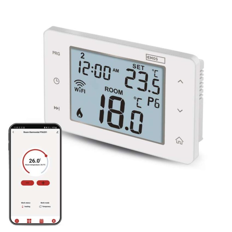 GoSmart Digitální pokojový termostat P56201 s wifi
