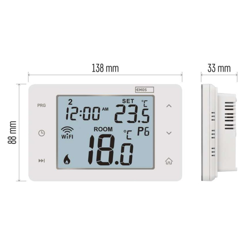 GoSmart Digitální pokojový termostat P56201 s wifi