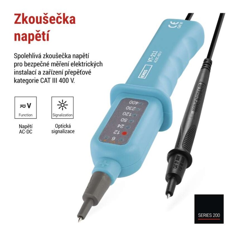 Zkoušečka napětí VT-211
